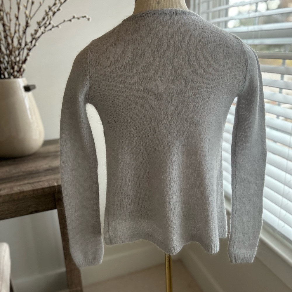 Boden Bluish Gray Open Front Cardigan Size XS - Picture 2 of 6